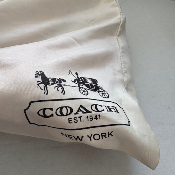 Vintage Coach Kara Carryall Purse‎ Handbag Peach/Pink Guaranteed Authenticity - Picture 6 of 12